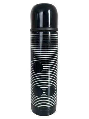 IKEA Vintage Metal Thermos (1990s), black